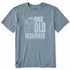 Life is Good M SS Crusher Lite Call Me Old Fashioned SLATE BLUE