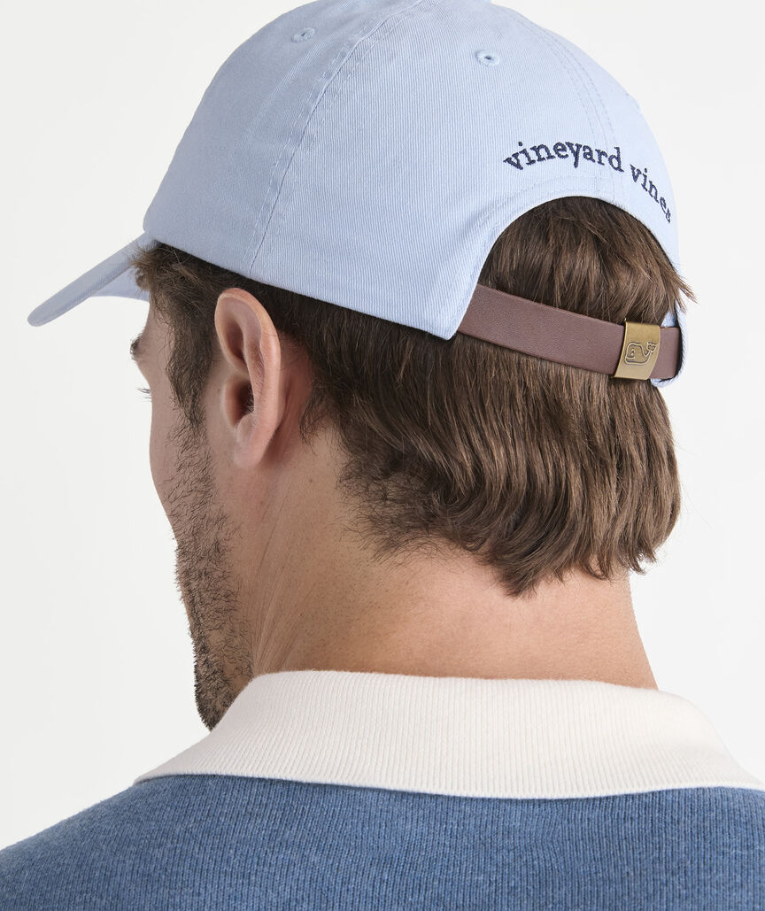 Vineyard Vines Classic Logo Baseball Hat BRACKISH BLUE