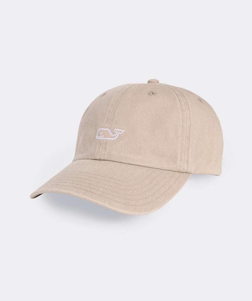 Vineyard Vines Garment Washed Baseball Hat KHAKI