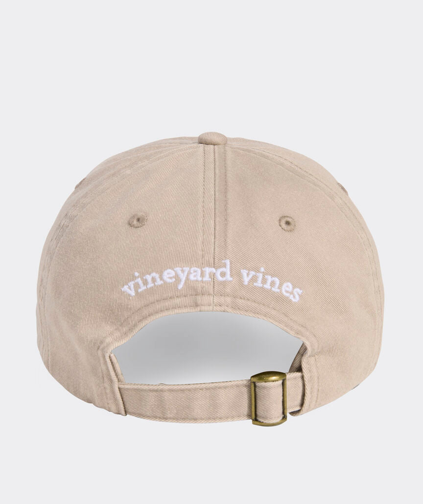 Vineyard Vines Garment Washed Baseball Hat KHAKI