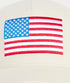 Vineyard Vines Hi Profile American Flag Trucker MARSHMALLOW