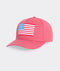 Vineyard Vines Hi Profile American Flag Trucker VINEYARD RED