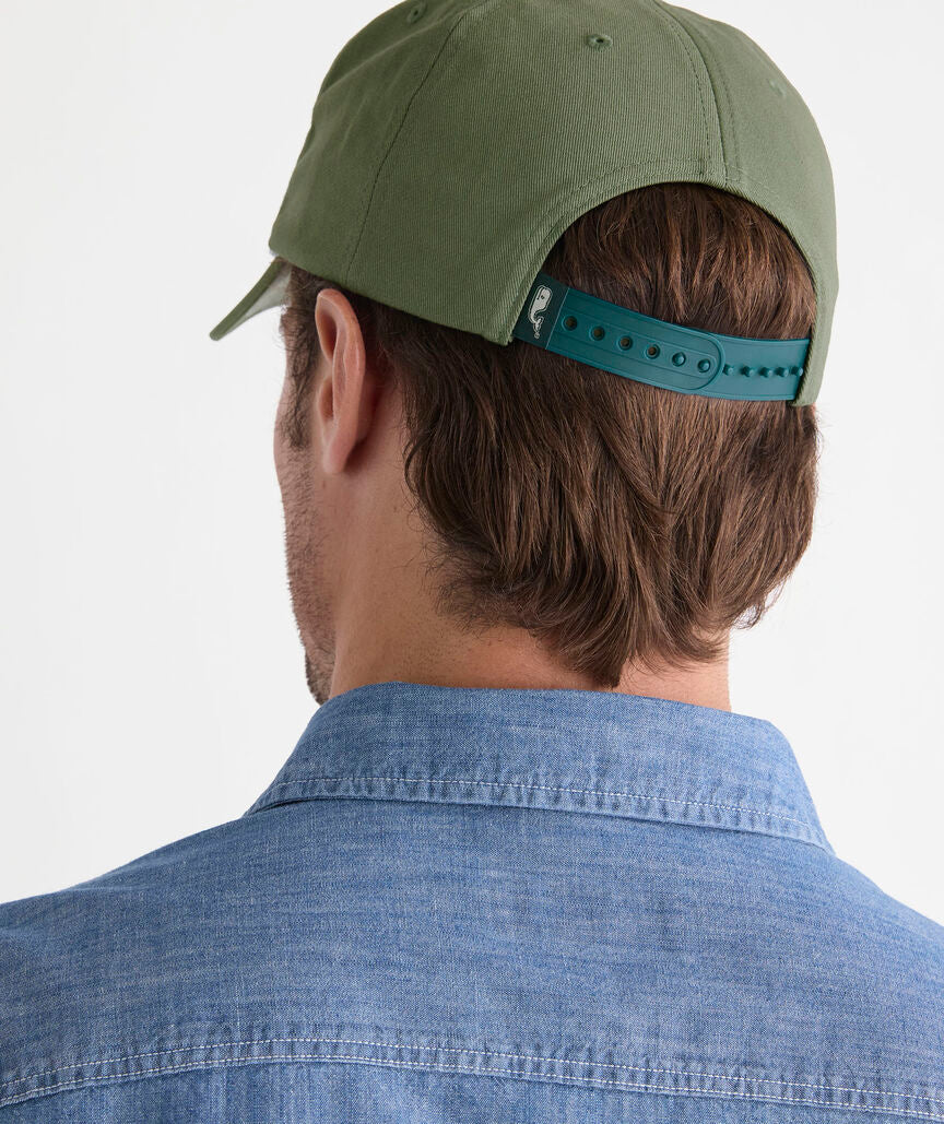 Vineyard Vines Crab Rope Hat OLIVE DUSK