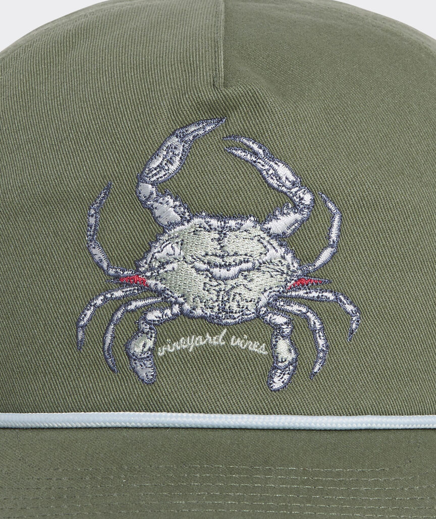 Vineyard Vines Crab Rope Hat OLIVE DUSK