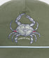 Vineyard Vines Crab Rope Hat OLIVE DUSK