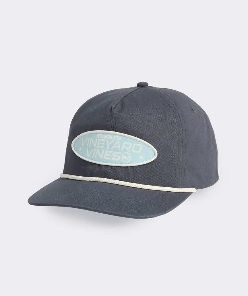 Vineyard Vines Surf Logo Rope Hat ASH GRAY