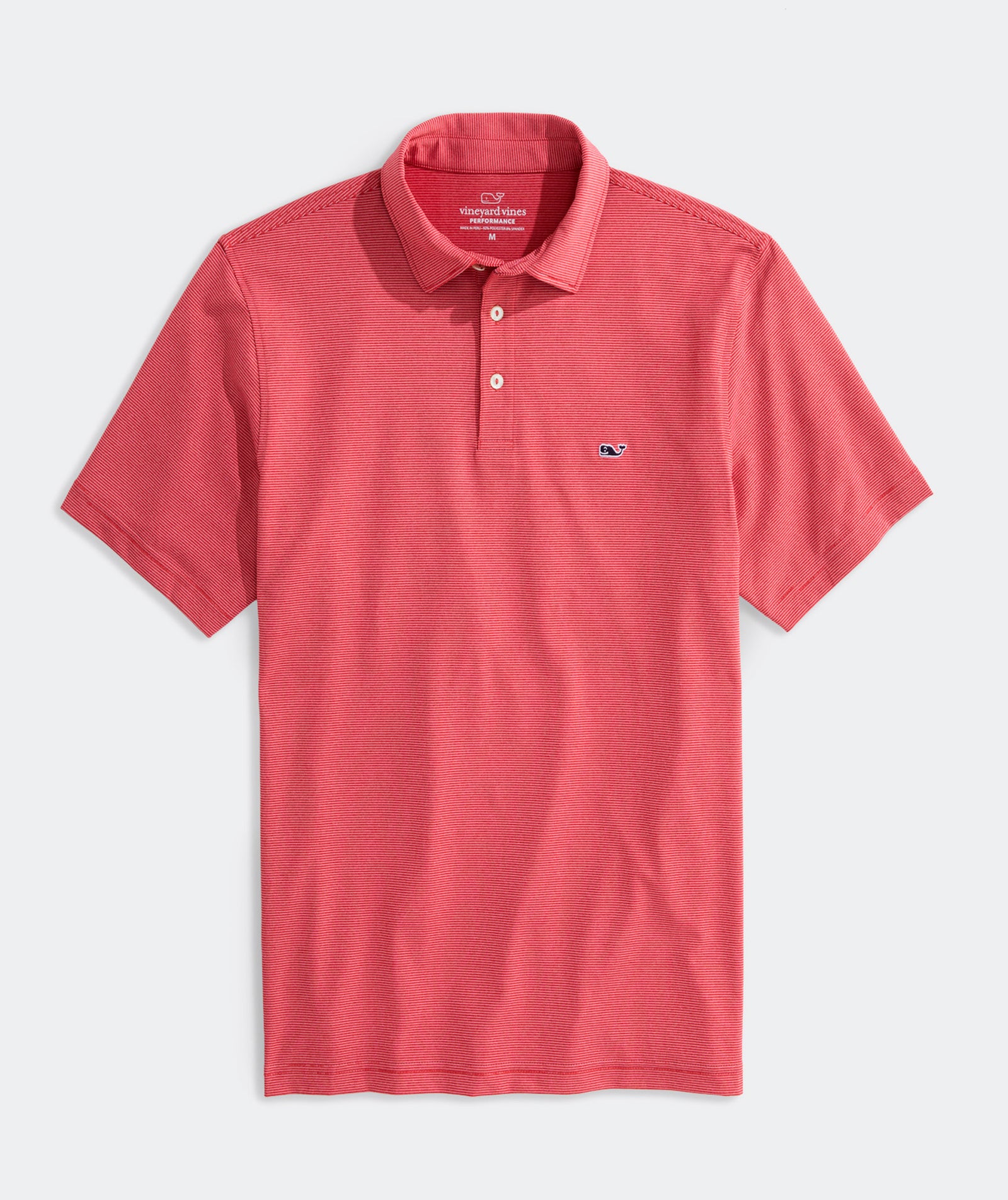Vineyard Vines M St. Jean Sankaty Polo LIGHTHOUSE RED