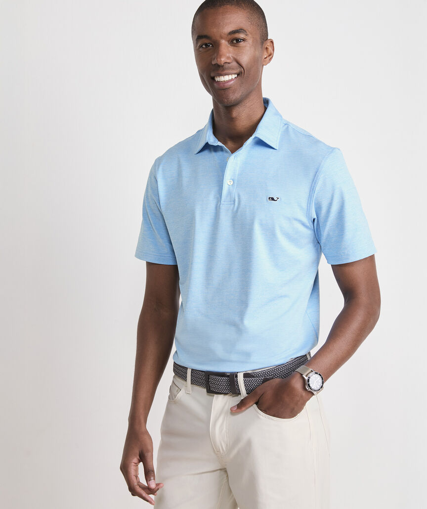 Vineyard Vines M St. Jean Sankaty Polo OCEAN BREEZE