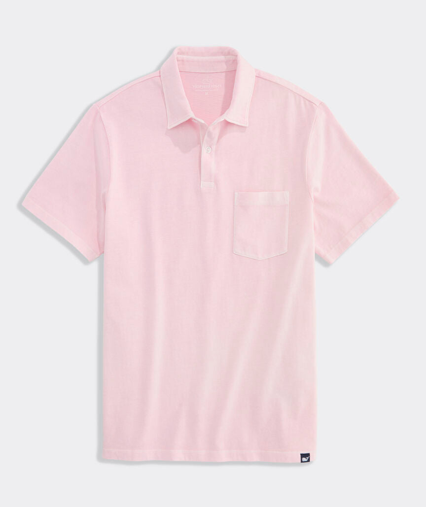 Vineyard Vines M Surf Polo PINK DRINK