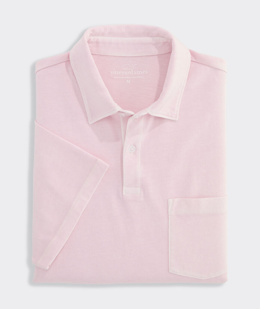 Vineyard Vines M Surf Polo PINK DRINK