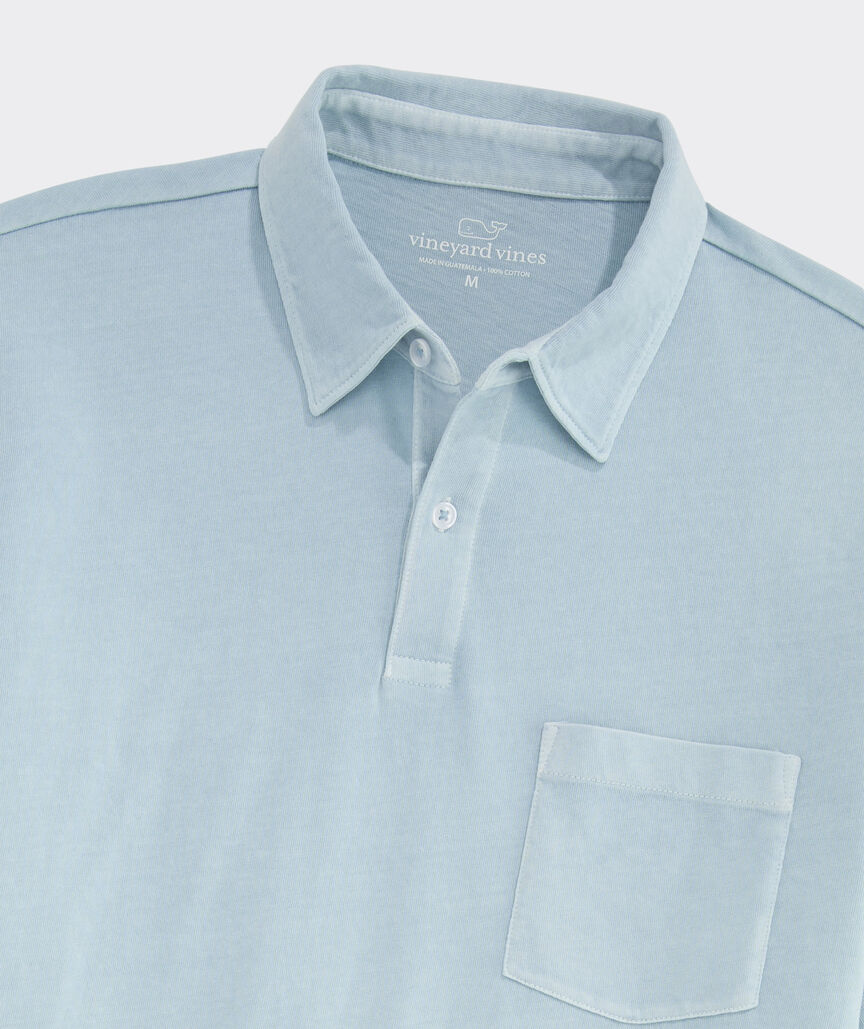 Vineyard Vines M Surf Polo DEL MAR BLUE