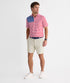 Vineyard Vines M American Flag Sankaty Polo RED