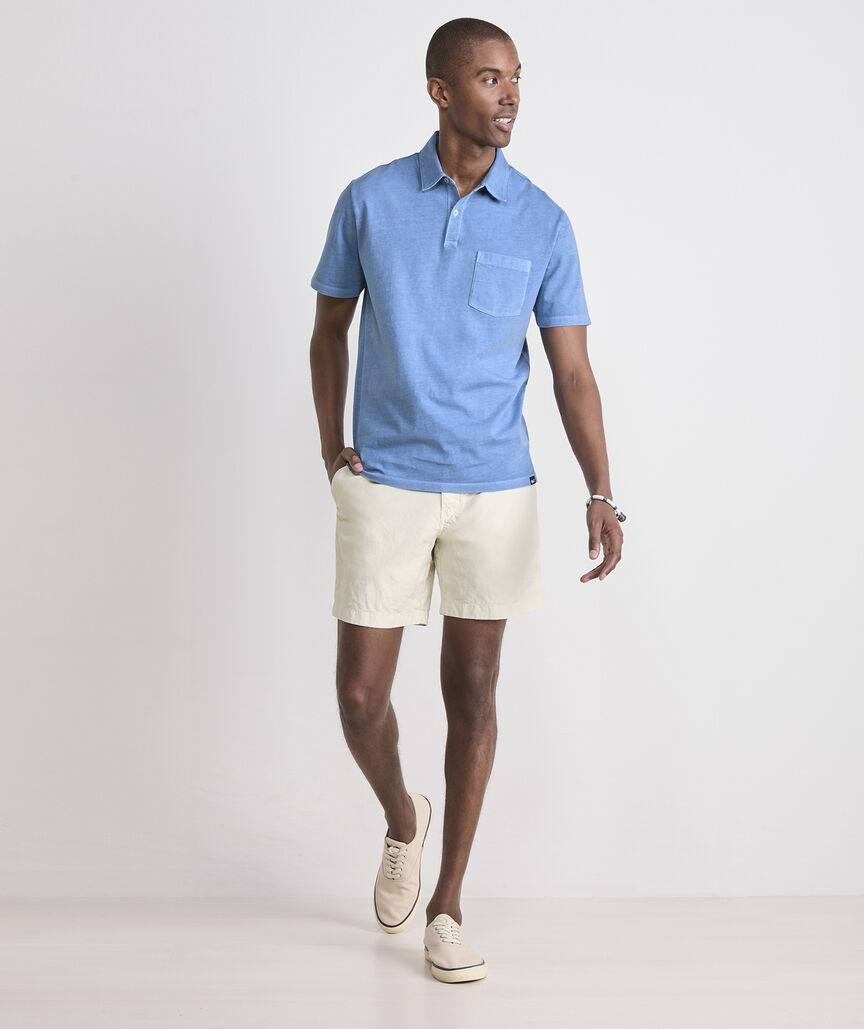 Vineyard Vines M 7" Surfside Short WHITE BEACH
