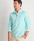 Vineyard Vines M Saltwater 1/4 Zip AQUA HAZE