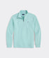 Vineyard Vines M Saltwater 1/4 Zip AQUA HAZE