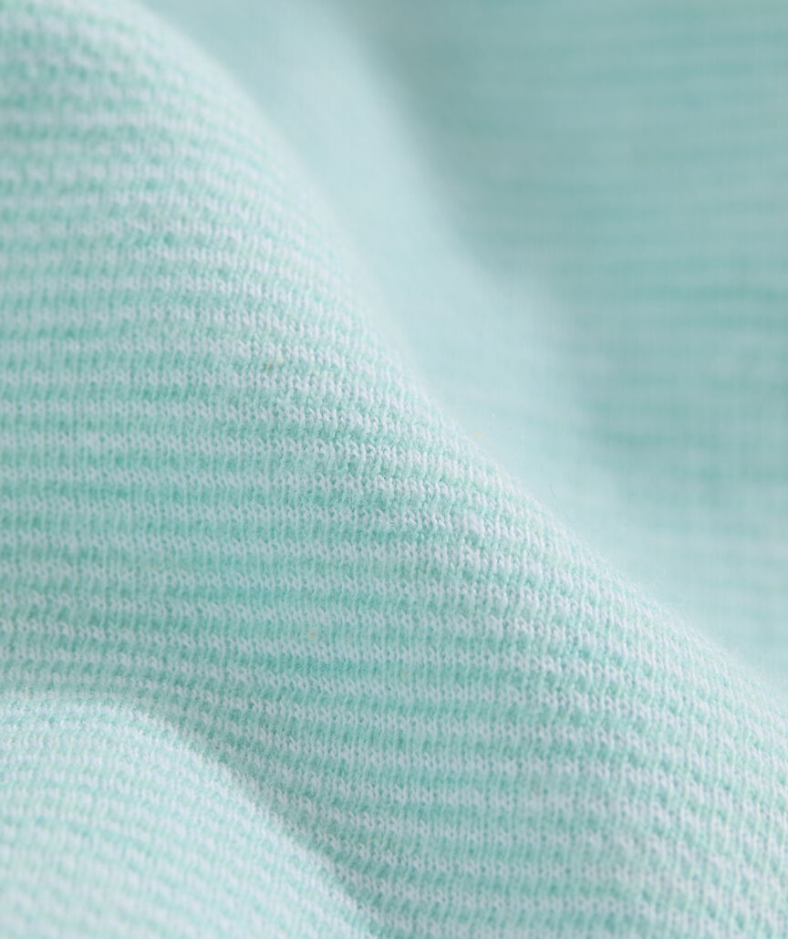 Vineyard Vines M Saltwater 1/4 Zip AQUA HAZE
