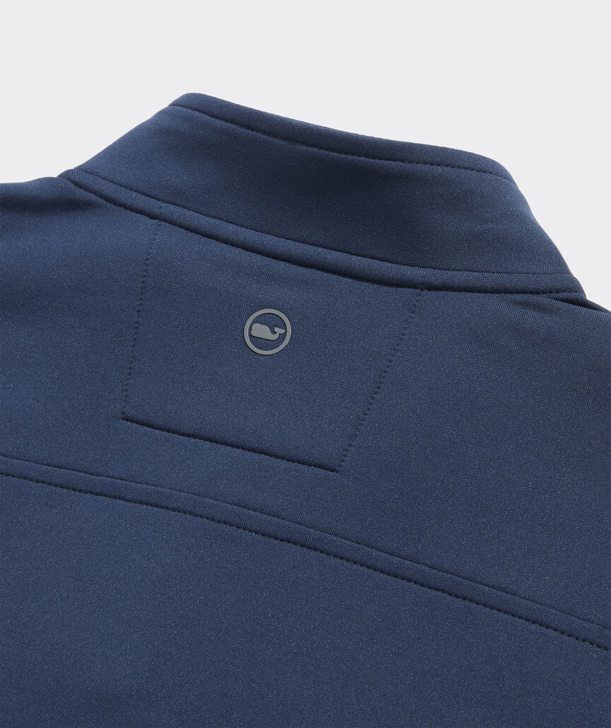 Vineyard Vines M Performance Club 1/4 Zip BLUE BLAZER