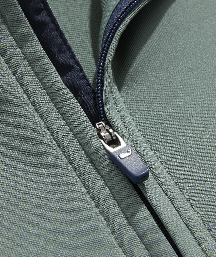 Vineyard Vines M Performance Club 1/4 Zip BALSAM