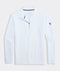 Vineyard Vines M Performance Clubhouse 1/4 Zip AMERICANA WHITE