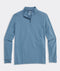 Vineyard Vines M Performance Clubhouse 1/4 Zip BLUE HERON