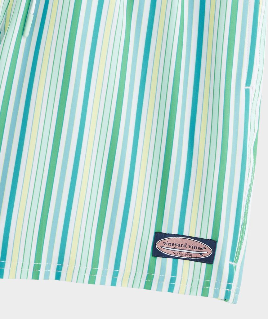 Vineyard Vines M Printed Chappy Trunk 7" CITRUS STRIPE