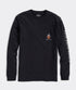 Vineyard Vines M LS Headless Horseman Tee JET BLACK