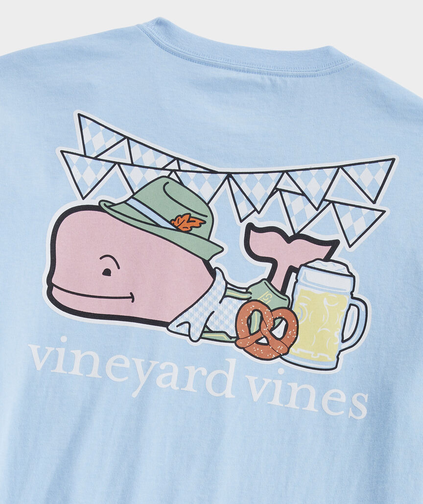 Vineyard Vines M LS Octoberfest Whale JAKE BLUE