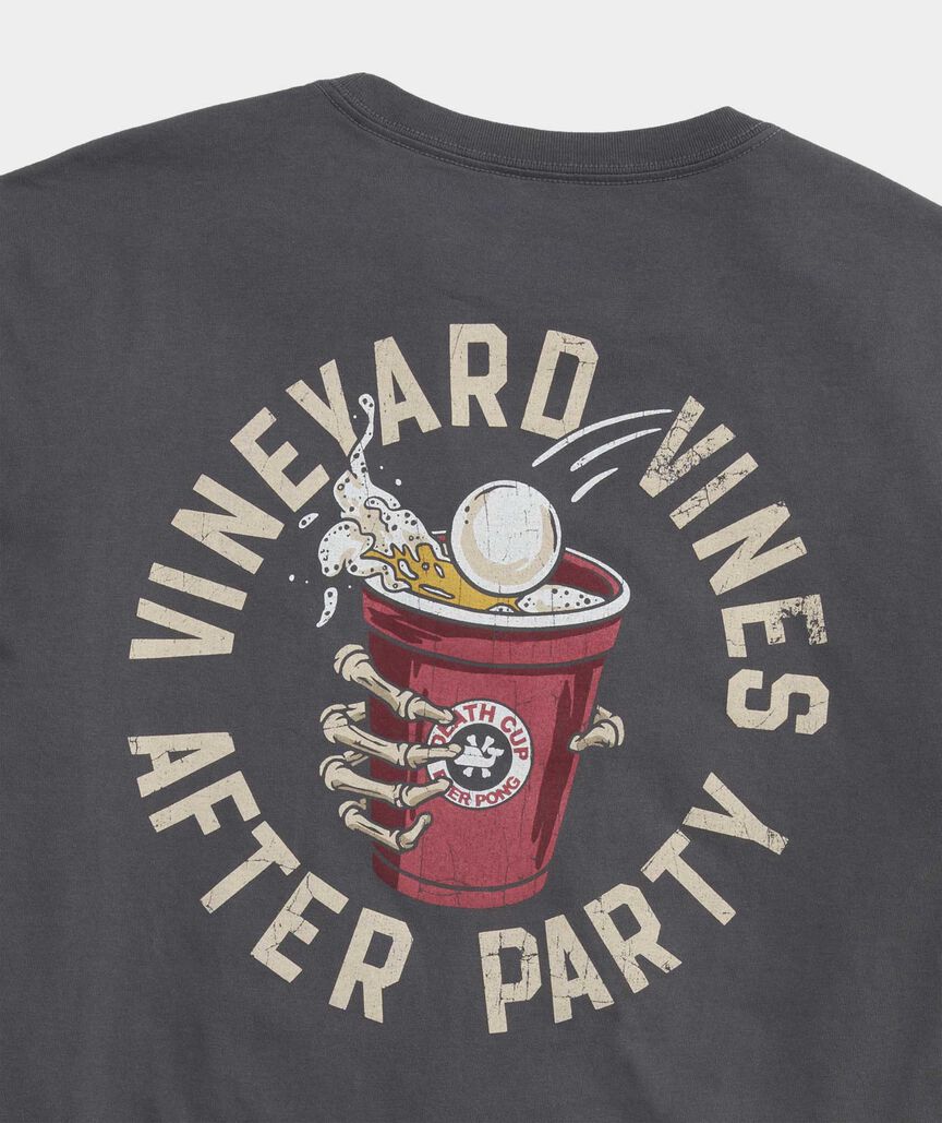 Vineyard Vines M SS After Party Tee EVENING SKY