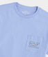 Vinetard Vines M SS Lighthouse Whale Scenic Tee SERENITY BLUE