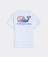 Vineyard Vines M SS Palm Tree Silhouette Tee WHITE CAP