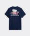 Vineyard Vines M SS Fathers Day Grill Tee BLUE BLAZER