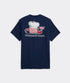 Vineyard Vines M SS Fathers Day Grill Tee BLUE BLAZER