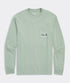 Vineyard Vines M LS Marsh Dog Tee DUNE GRASS