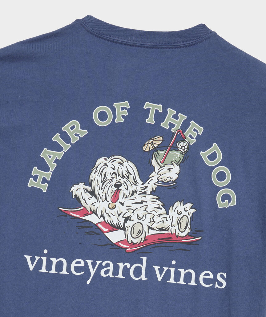 Vineyard Vines M SS Hair of the Dog Tee MOONSHINE