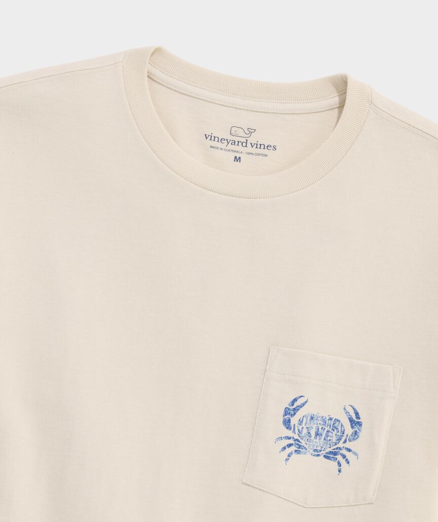 Vineyard Vines M SS Crab Tee STONE