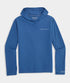 Vineyard Vines M LS Sun Tech Hoodie Tee MOONSHINE