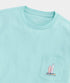 Vineyard Vines M SS Pup & Surf Van Tee MANGROVE MINT