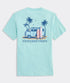 Vineyard Vines M SS Pup & Surf Van Tee MANGROVE MINT