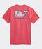 Vineyard Vines M SS Woodblock Whale Fill Tee MARINER