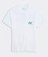 Vineyard Vines M SS Dog Frisbee Whale Fill Tee WHITE CAP