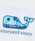 Vineyard Vines M SS Dog Frisbee Whale Fill Tee WHITE CAP