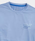 Vineyard Vines M LS Whale Harbor Tee BRACKISH BLUE