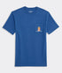Vineyard Vines M SS America Dog Tee MOONSHINE