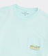 Vineyard Vines M SS Marsh Sketched Scenic Tee BLEACHED AQUA