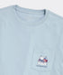 Vineyard Vines M SS Redfish Cooler Tee DEL MAR BLUE