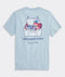 Vineyard Vines M SS Redfish Cooler Tee DEL MAR BLUE