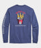 Vineyard Vines M LS Bucket List Tee MOONSHINE
