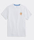 Vineyard Vines M SS Performance Painted Redfish Harbor Tee WHITE CAP