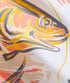 Vineyard Vines M SS Performance Painted Redfish Harbor Tee WHITE CAP