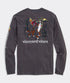 Vineyard Vines M LS Headless Horseman Dog Tee EVENING SKY